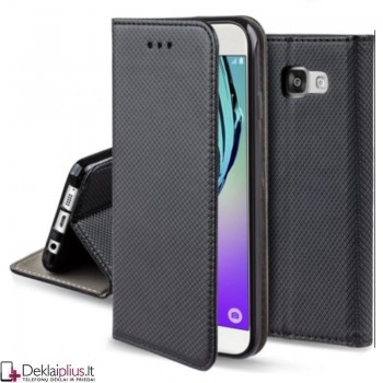 Telone atverčiamas dėklas - juodas (Samsung A5 (2016) Telone atverčiamas dėklas - juodas (Samsung A5 (2016)